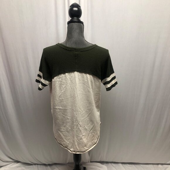 Maurices Lookin Sharp Shirt Womens Size Large Cactus Graphic Waffle Weave Sleeve - Picture 5 of 9